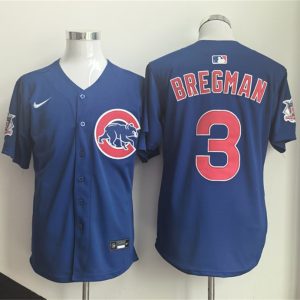 Chicago Cubs #3 Alex Bregman Royal 2026 Limited Stitched Jersey