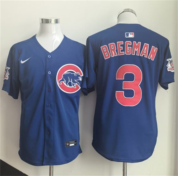 Chicago Cubs #3 Alex Bregman Royal 2026 Limited Stitched Jersey