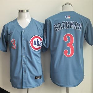 Chicago Cubs #3 Alex Bregman Blue 2026 Limited Stitched Jersey