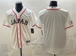 Japan Blank White 2026 World Classic Home Stadium Stitched Jersey