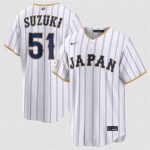 Japan #51 Seiya Suzuki White 2026 World Classic Home Stadium Stitched Jersey