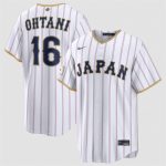 Japan #16 Shohei Ohtani White 2026 World Classic Home Stadium Stitched Jersey