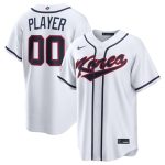 Korea Custom White 2026 World Classic Home Stadium Stitched Jersey