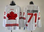 Canada #71 Anthony Cirelli White Stitched Jersey