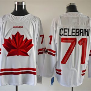 Canada #71 Anthony Cirelli White Stitched Jersey