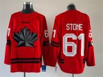 Canada #61 Mark Stone Red Stitched Jersey