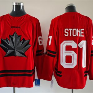 Canada #61 Mark Stone Red Stitched Jersey