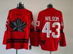 Canada #43 Tom Wilson Red Stitched Jersey