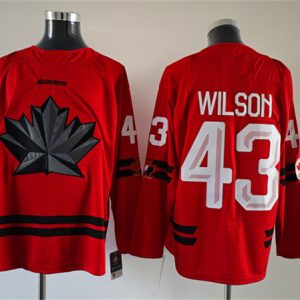 Canada #43 Tom Wilson Red Stitched Jersey
