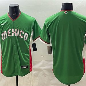 Mexico Blank Green 2026 World Classic Home Stadium Stitched Jersey