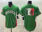 Mexico Team Big Logo Green 2026 World Classic Home Stadium Stitched Jersey