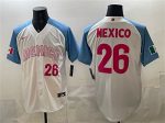 Mexico #26 Mexico White 2026 World Classic Home Stadium Stitched Jersey