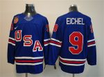USA #9 Jack Eichel Royal 2025-2026 Stitched Jersey