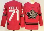 Canada #71 Anthony Cirelli Red Stitched Jersey