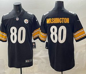 Pisttburgn Steelers #80 Darnell Washington Black Vapor Untouchable Limited Stitched Jersey