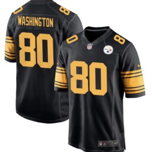 Pittsburgh Steelers #80 Darnell Washington Black Color Rush Vapor Untouchable Limited Stitched Jersey