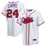 Cuba #24 Yiddi Cappe White 2026 World Classic Home Stadium Stitched Jersey