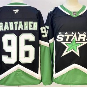 Dallas Stars #96 Mikko Rantanen Black 2025-26 Alternate Stitched Jersey