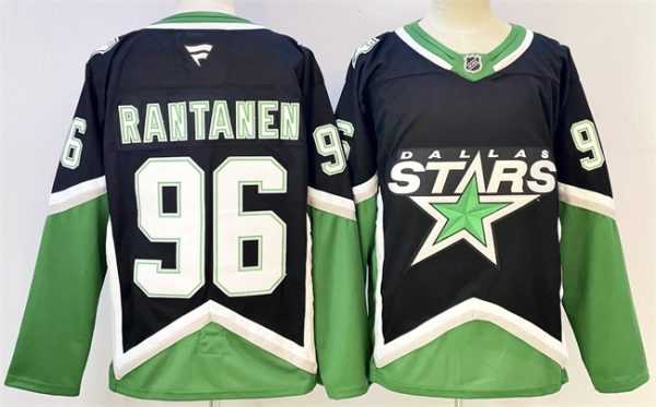 Dallas Stars #96 Mikko Rantanen Black 2025-26 Alternate Stitched Jersey