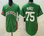 Mexico #75 Andres Munoz Green 2026 World Classic Cool Base Jersey