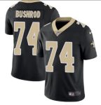 New Orleans Saints #74 Jermon Bushrod Black Vapor Limited Stitched Jersey