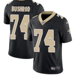 New Orleans Saints #74 Jermon Bushrod Black Vapor Limited Stitched Jersey