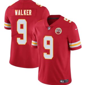 Kansas City Chiefs #9 Kenneth Walker III Red 2026 Vapor Untouchable Limited Stitched Jersey