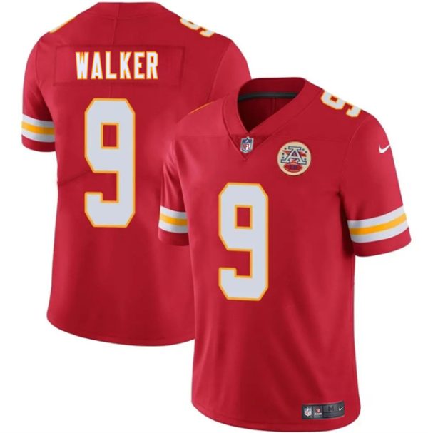 Kansas City Chiefs #9 Kenneth Walker III Red 2026 Vapor Untouchable Limited Stitched Jersey