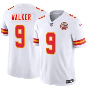 Kansas City Chiefs #9 Kenneth Walker III White 2026 F.U.S.E. Vapor Untouchable Limited Stitched Jersey