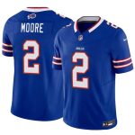Buffalo Bills #2 D.J. Moore Blue 2026 F.U.S.E. Vapor Untouchable Limited Stitched Jersey
