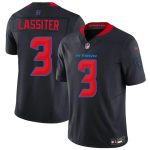 Houston Texans #3 Kamari Lassiter Navy 2nd Alternate 2026 F.U.S.E. Vapor Limited Stitched Jersey