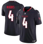 Houston Texans #4 Woody Marks Navy 2nd Alternate 2026 F.U.S.E. Vapor Limited Stitched Jersey