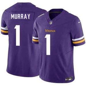 Minnesota Vikings #1 Kyler Murray Purple 2026 F.U.S.E. Vapor Untouchable Limited Stitched Jersey
