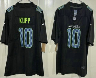Seattle Seahawks #10 Cooper Kupp Limited Navy Fashion Vapor Jersey