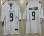 Seattle Seahawks #9 Kenneth Walker III Limited White Fashion Vapor Jersey