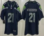 Seattle Seahawks #21 Devon Witherspoon Limited Navy Vapor Jersey