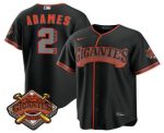 San Francisco Giants #2 Willy Adames Black 2026 Alternate Stadium Stitched Jersey