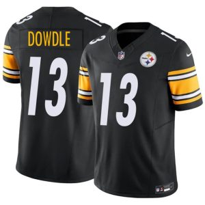 Pittsburgh Steelers #13 Rico Dowdle Black 2025 F.U.S.E. Vapor Limited Stitched Jersey