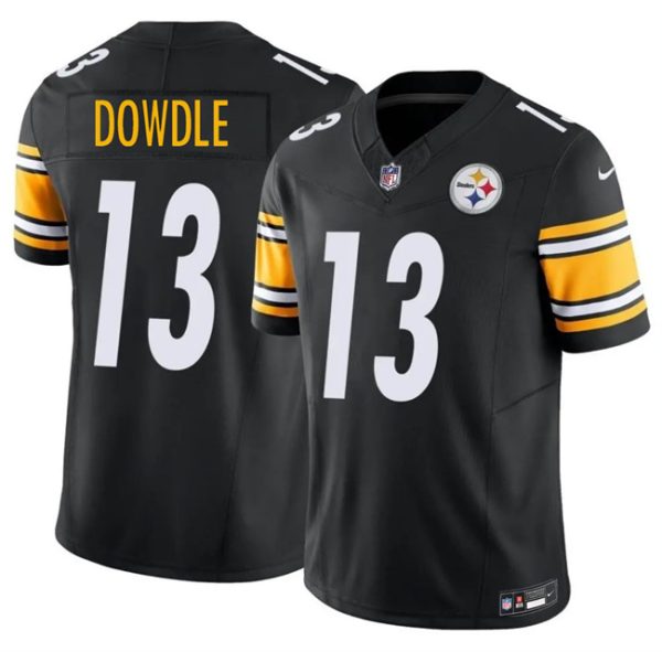 Pittsburgh Steelers #13 Rico Dowdle Black 2025 F.U.S.E. Vapor Limited Stitched Jersey