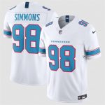 Tennessee Titans #98 Cameron Ward White 2026 F.U.S.E. Vapor Limited Stitched Jersey