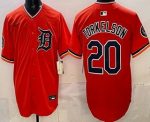 Detroit Tigers #20 Spencer Torkelson Orange Limited Jersey