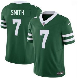 New York Jets #7 Geno Smith Green 2025 F.U.S.E. Vapor Untouchable Limited Stitched Jersey