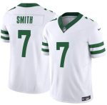 New York Jets #7 Geno Smith White 2025 F.U.S.E. Vapor Untouchable Limited Stitched Jersey