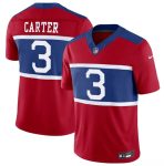 New York Giants #3 Abdul Carter Red 2026 Alternate Vapor F.U.S.E. Limited Stitched Jersey