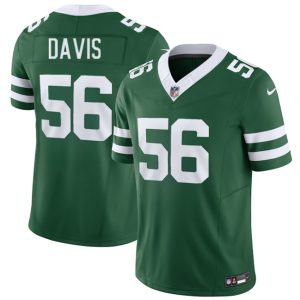 New York Jets #56 Demario Davis Green 2026 F.U.S.E. Vapor Untouchable Limited Stitched Jersey