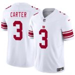 New York Giants #3 Abdul Carter White 2026 F.U.S.E. Vapor Untouchable Limited Stitched Jersey