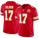 Kansas City Chiefs #17 Alohi Gilman Red 2026 F.U.S.E. Vapor Untouchable Limited Stitched Jersey