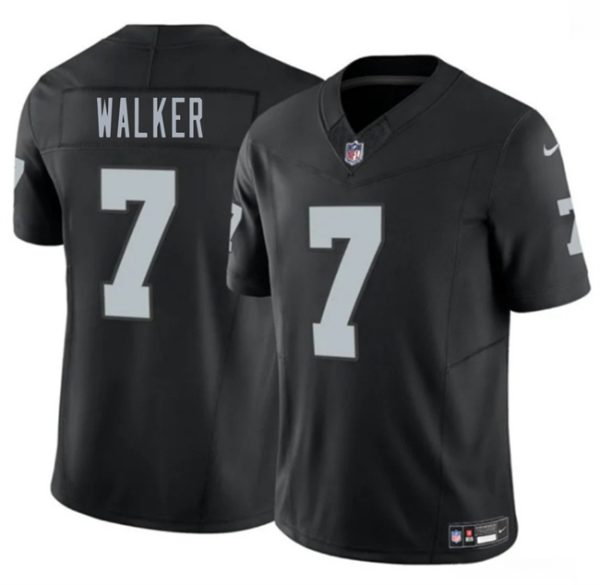 Las Vegas Raiders #7 Quay Walker Black 2026 F.U.S.E. Vapor Untouchable Limited Stitched Jersey