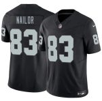 Las Vegas Raiders #83 Jalen Nailor Black 2026 F.U.S.E. Vapor Untouchable Limited Stitched Jersey