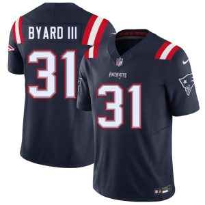 New England Patriots #31 Kevin Byard III Navy 2026 F.U.S.E. Vapor Limited Stitched Jersey
